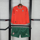 Kit Infantil Portugal Home 25/26 - Manga longa