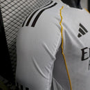 Camisa Real Madrid 25/26 - Versão Jogador Manga Comprida