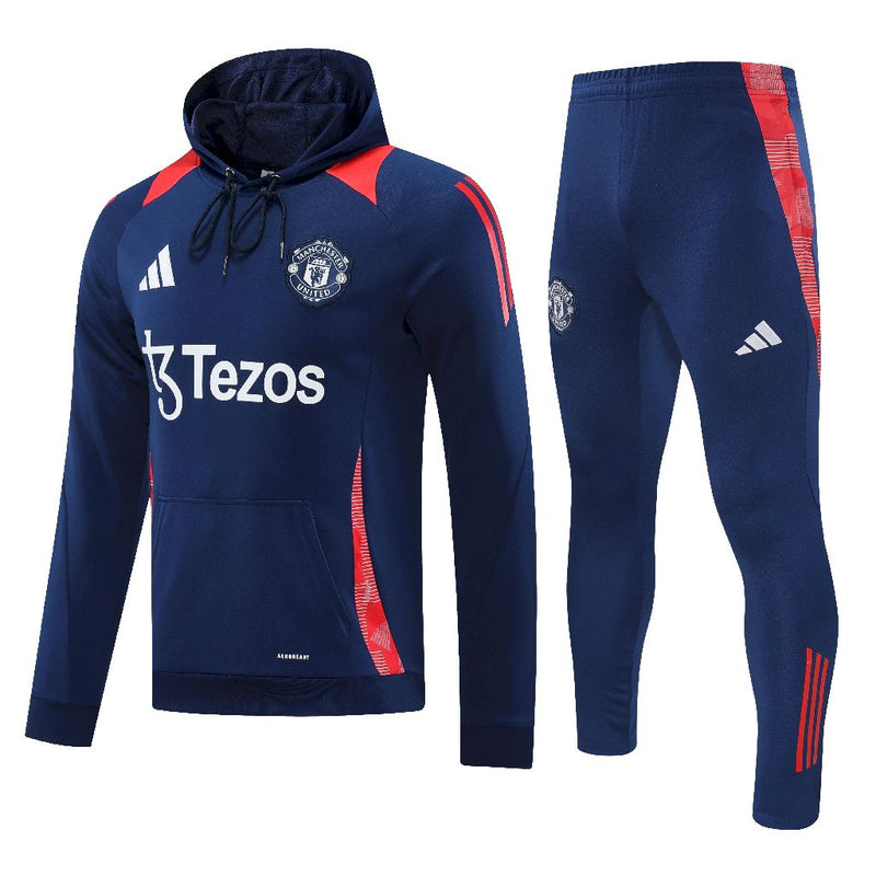 Conjunto Moleton+Calça Manchester United 24/25