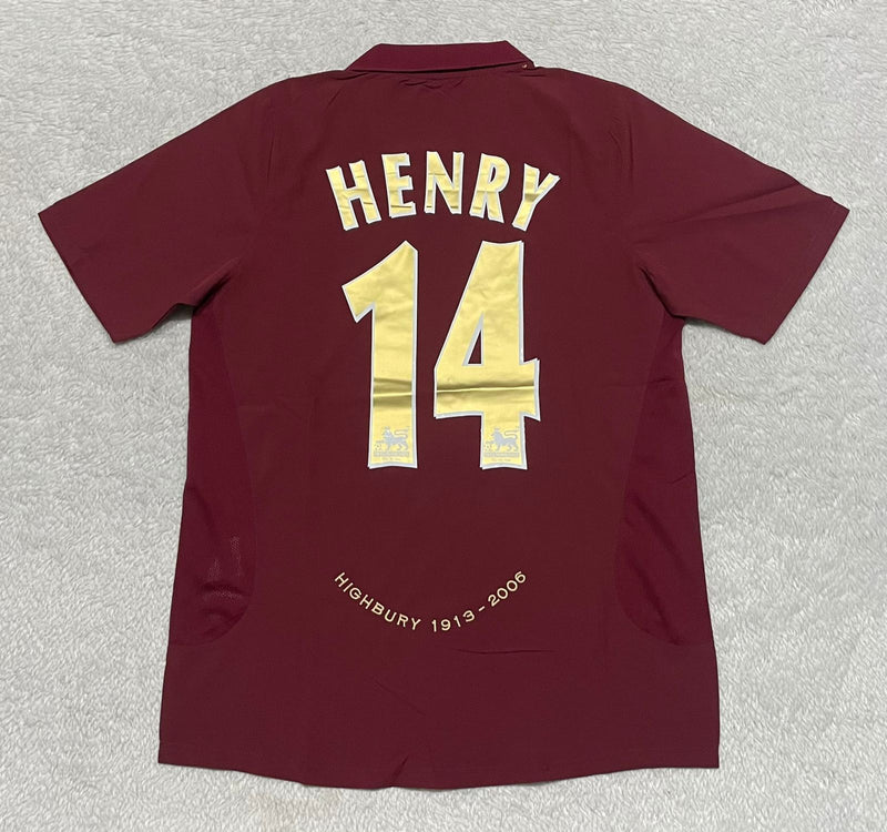 Camisa Retro Arsenal Henry 14