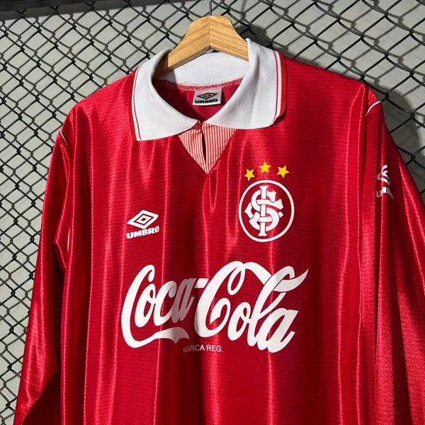 Camisa Internacional Vermelha longa 1992