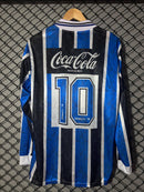Camisa Grêmio Tricolor 1993 Dener º10 retro