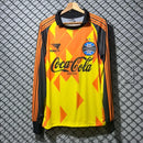 Camisa Jogo Gremio 1991 Goleiro Sidmar Laranja Penalty