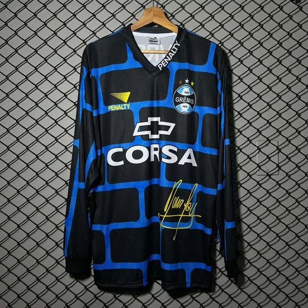 Camisa Grêmio Muralha Manga Longa Danrlei Nº1 1998